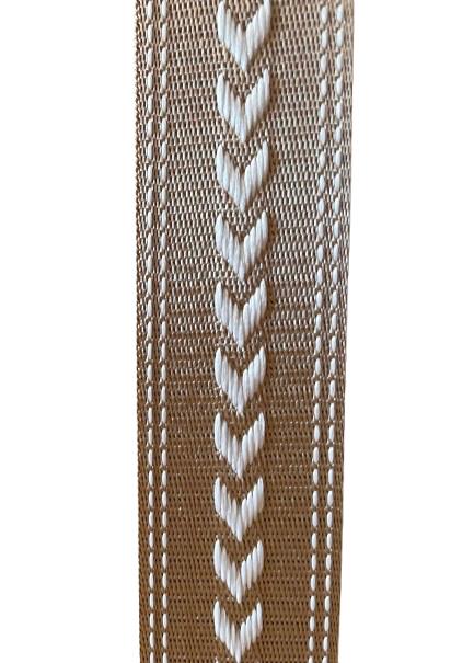 Gurtband 38mm mit Pfeil-Muster Gurtband 38mm mit Pfeil-Muster